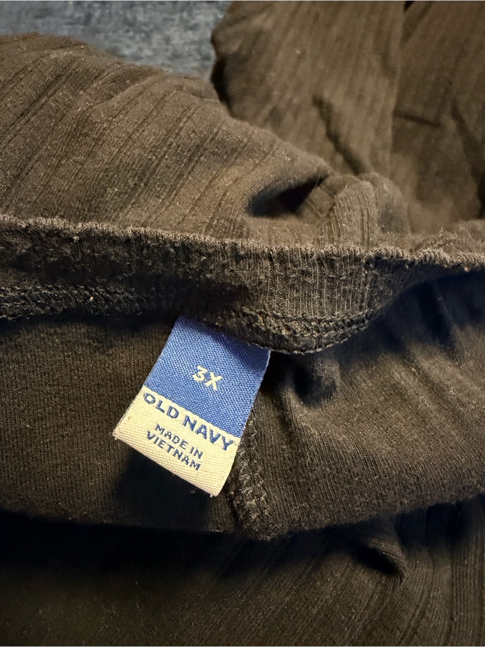 Old Navy Black Ribbed Knit jumpsuit